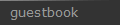 guestbook